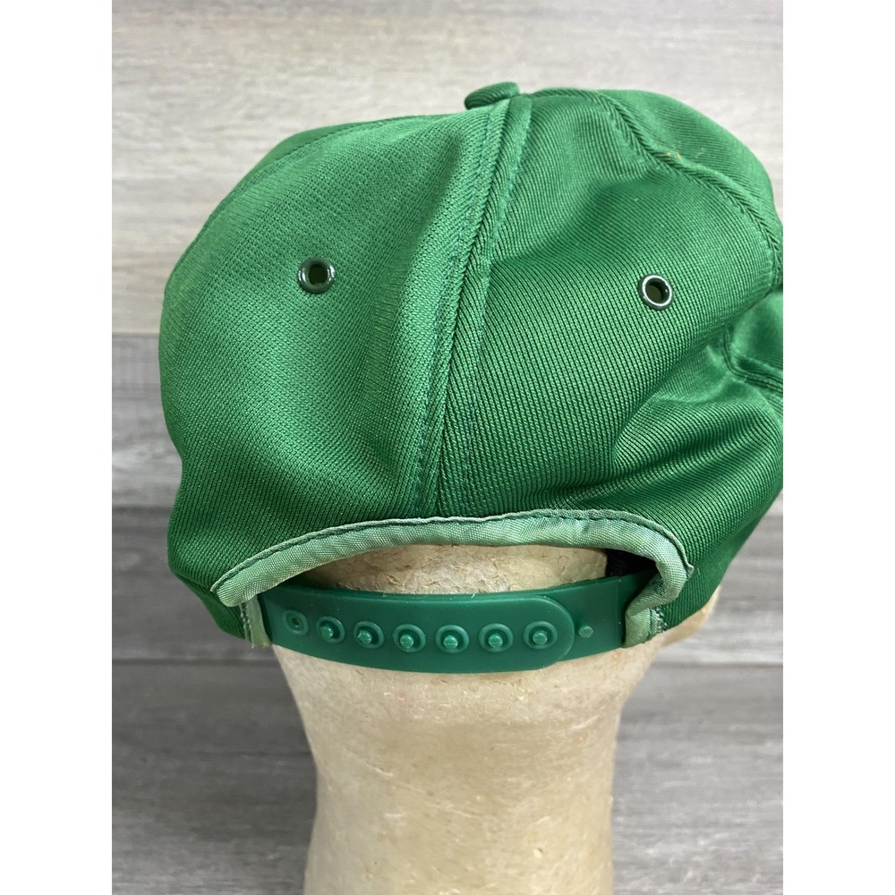 Vintage Smith's ARA Services Hat Cap Snap Back One Size Green Promo Mens 80s - Picture 4 of 8